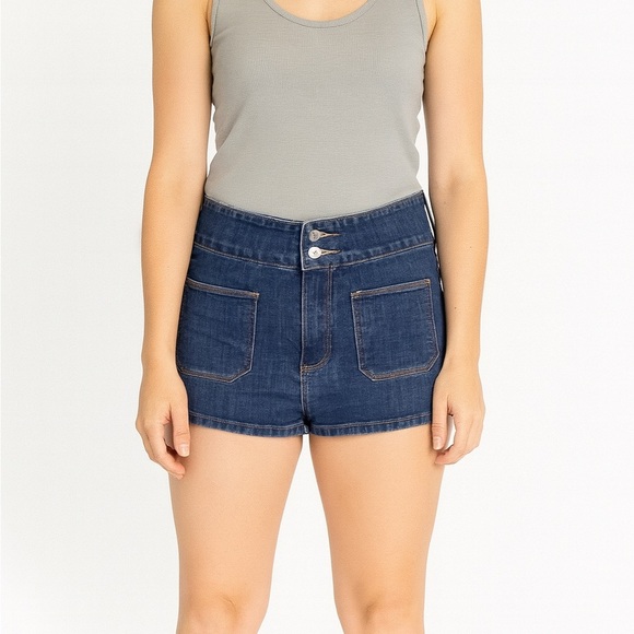 Pistola HighWaisted Shorts, Size Large - Picture 1 of 8